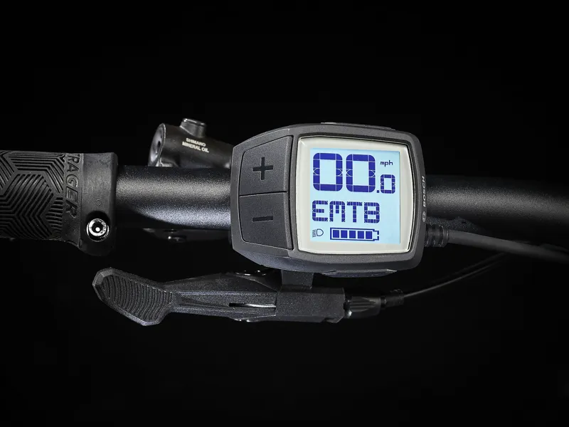 TREK Rail 5 Gen 2 625Wh Full Suspension Electric Bike in Crimson and Grey-4